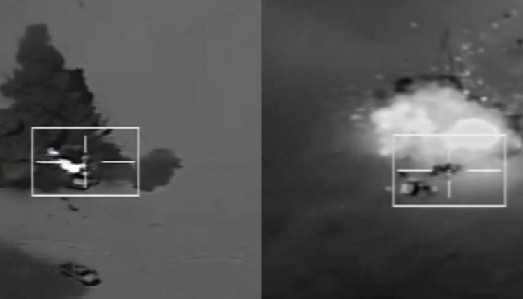 القوات الجوية المصرية تدمر أسلحة قادمة من ليبيا